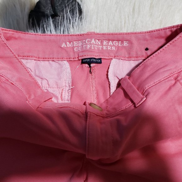 American Eagle Super Stretch pink shorts - Picture 4 of 6